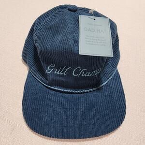 Grill dad corduroy hat strapback